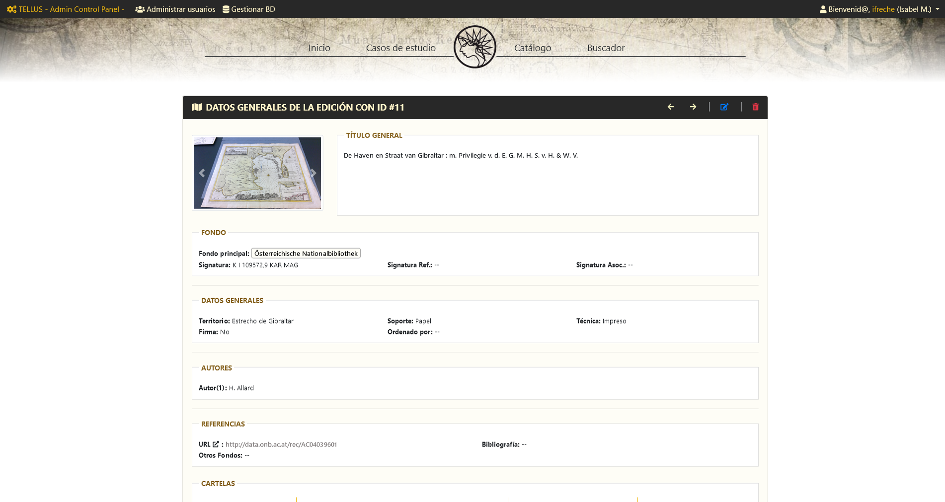 TELLUS: Cartografía Histórica